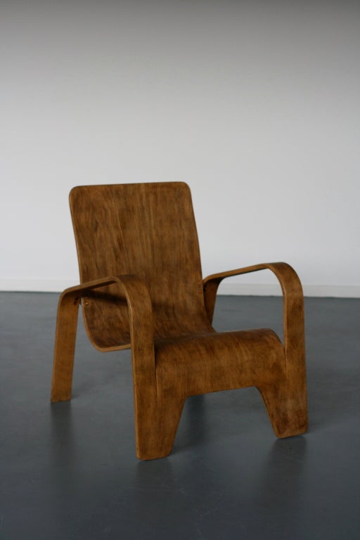 Mid-20th Century Han Pieck lounge chair