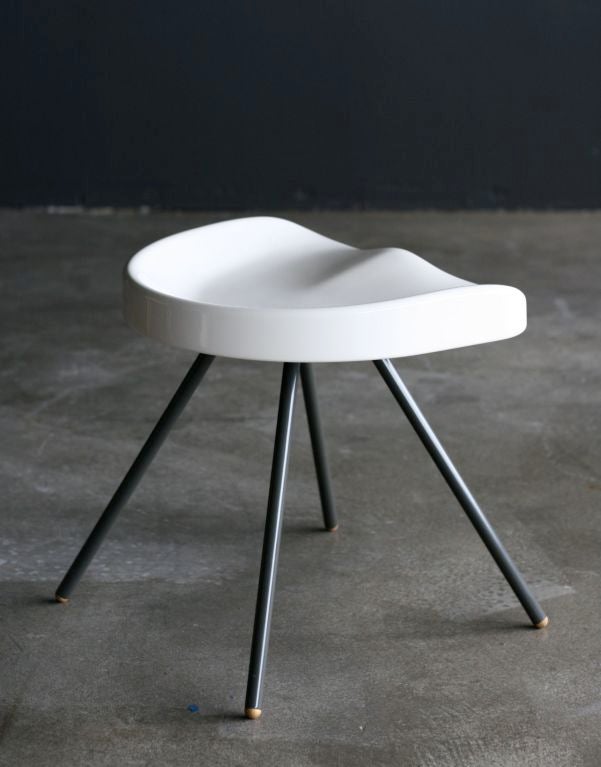 Limited edition Tabouret No.307, designed by Jean Prouvé in 1951.
From the Vitra - G-Star RAW collaboration, limited for 1 year.
Signed and numbered.