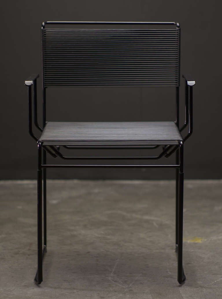 italien Chaises Spaghetti:: conçues par Giandomenico Belotti