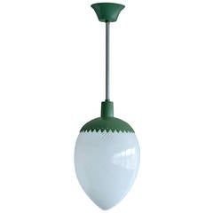 Used 1940s Seguso Murano Pendant