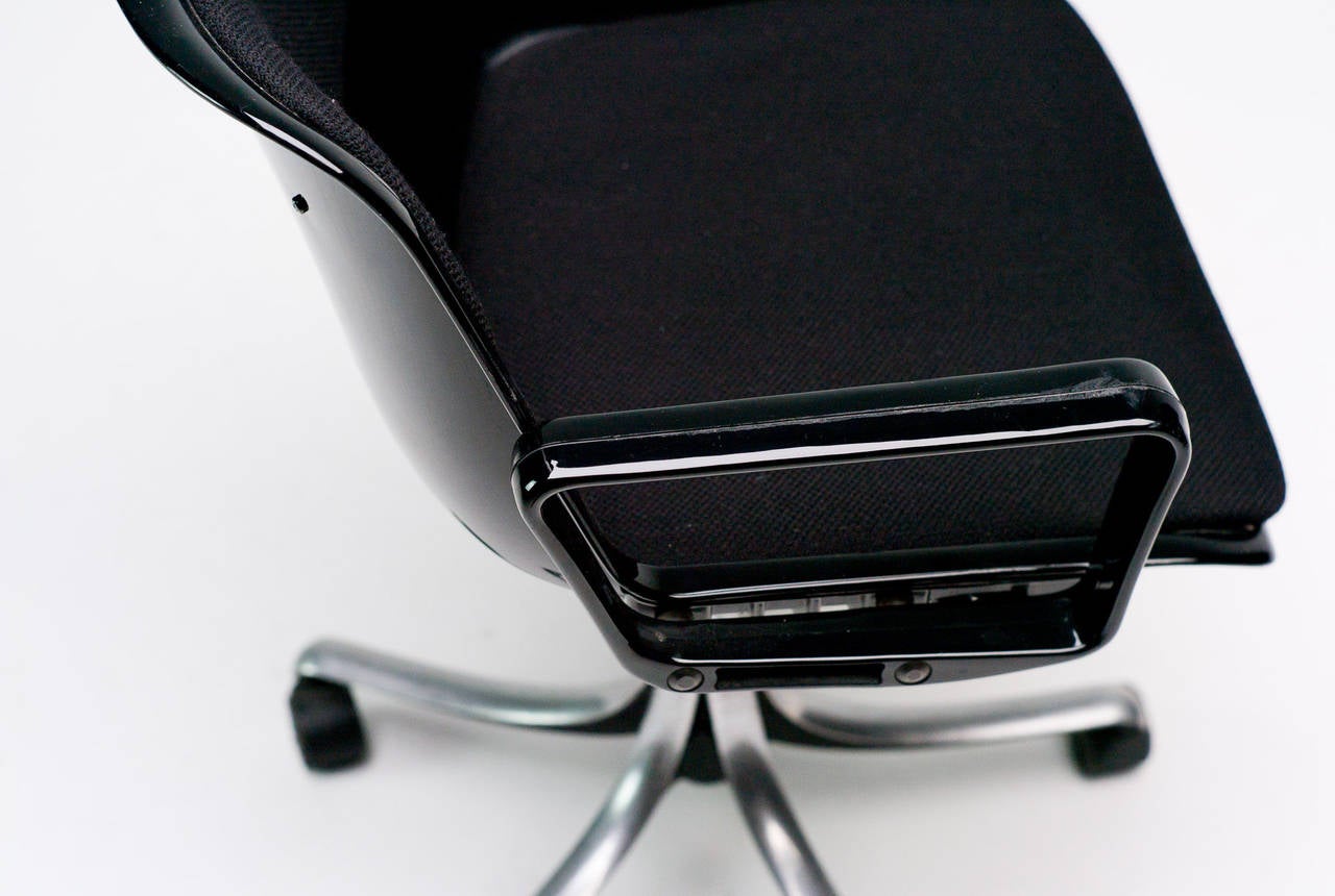 Italian Tecno Modus Desk Chair Designed by Osvaldo Borsani