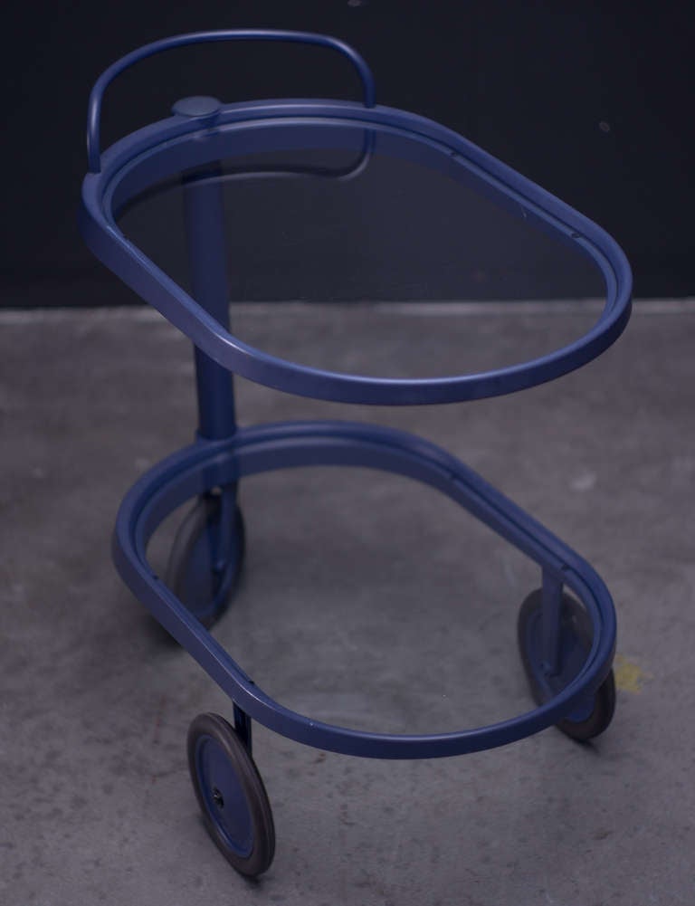 20th Century Modern Trolley designed by Enzo Mari for Alessi in 1989
