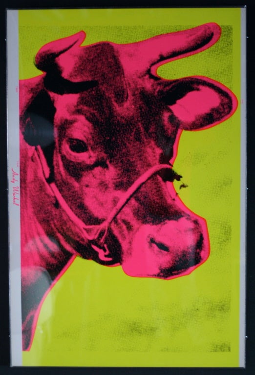 American Andy Warhol Cow, 1966