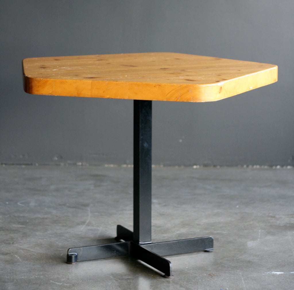 Table designed by Charlotte Perriand for the 