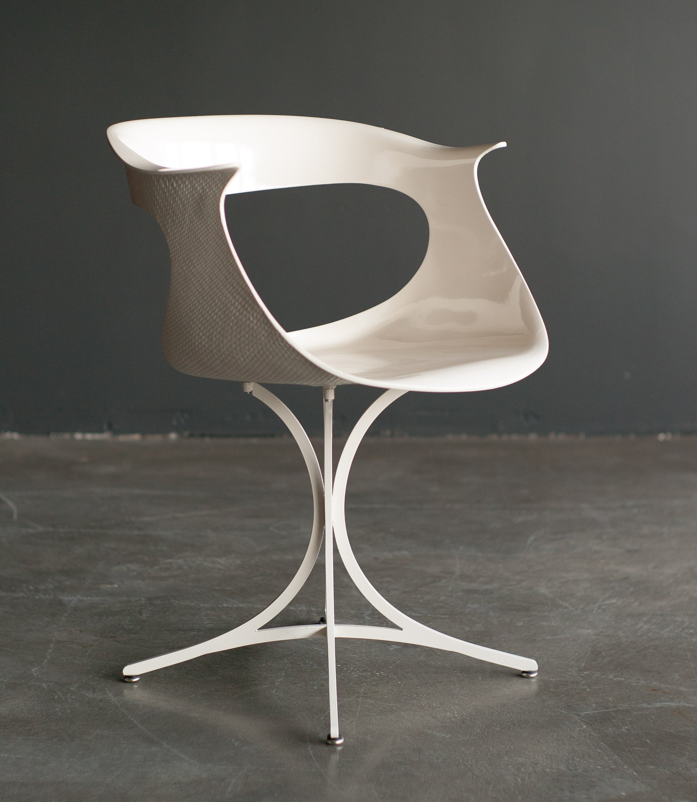 Lotus chair designed in 1958 by Erwine & Estelle Laverne.