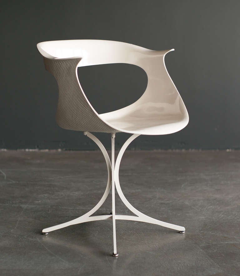 Lotus chair designed in 1958 by Erwine & Estelle Laverne. 3