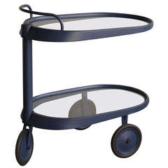 Modern Trolley designed by Enzo Mari for Alessi in 1989