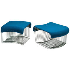 Vintage Set of Pantonova Stools by Verner Panton for Fritz Hansen