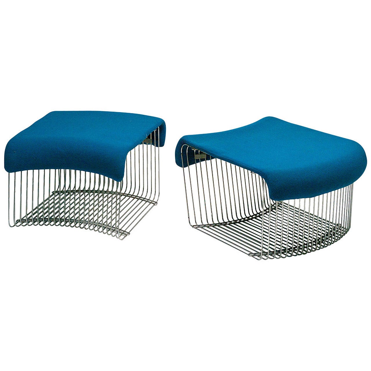 Set of Pantonova Stools by Verner Panton for Fritz Hansen