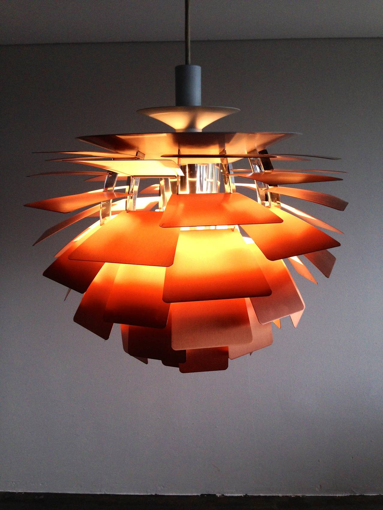 Aluminum Poul Henningsen Artichoke Lamp