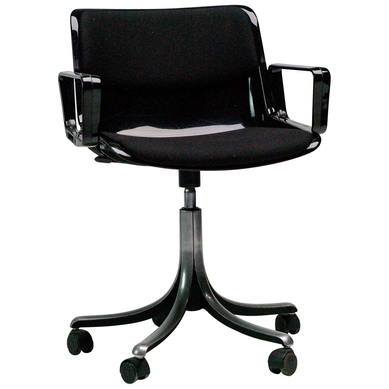 Tecno Modus Desk Chair Designed by Osvaldo Borsani