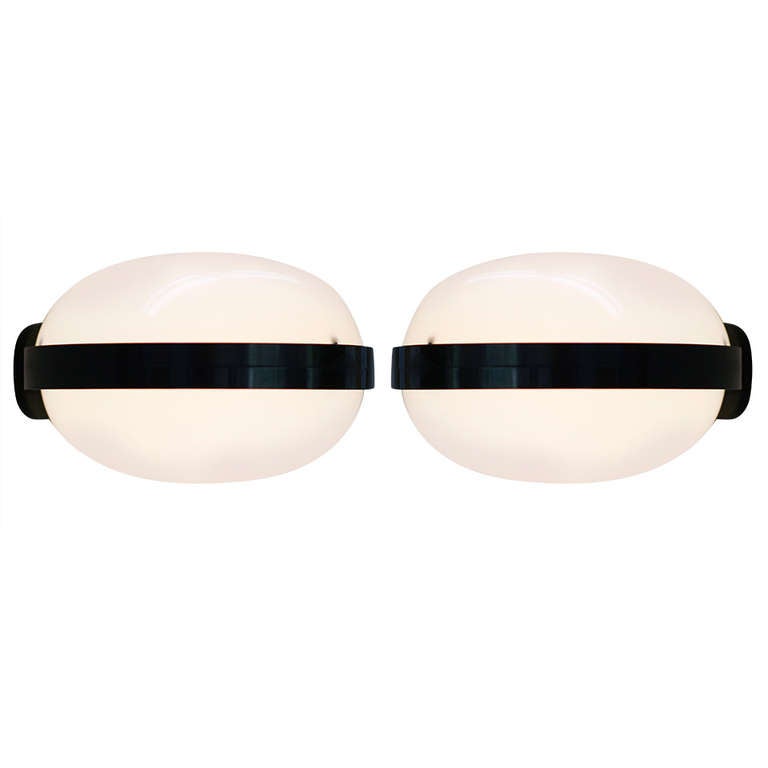 Pair of Wall Lamps 4033 designed in 1959 by GPA Monti for Kartell