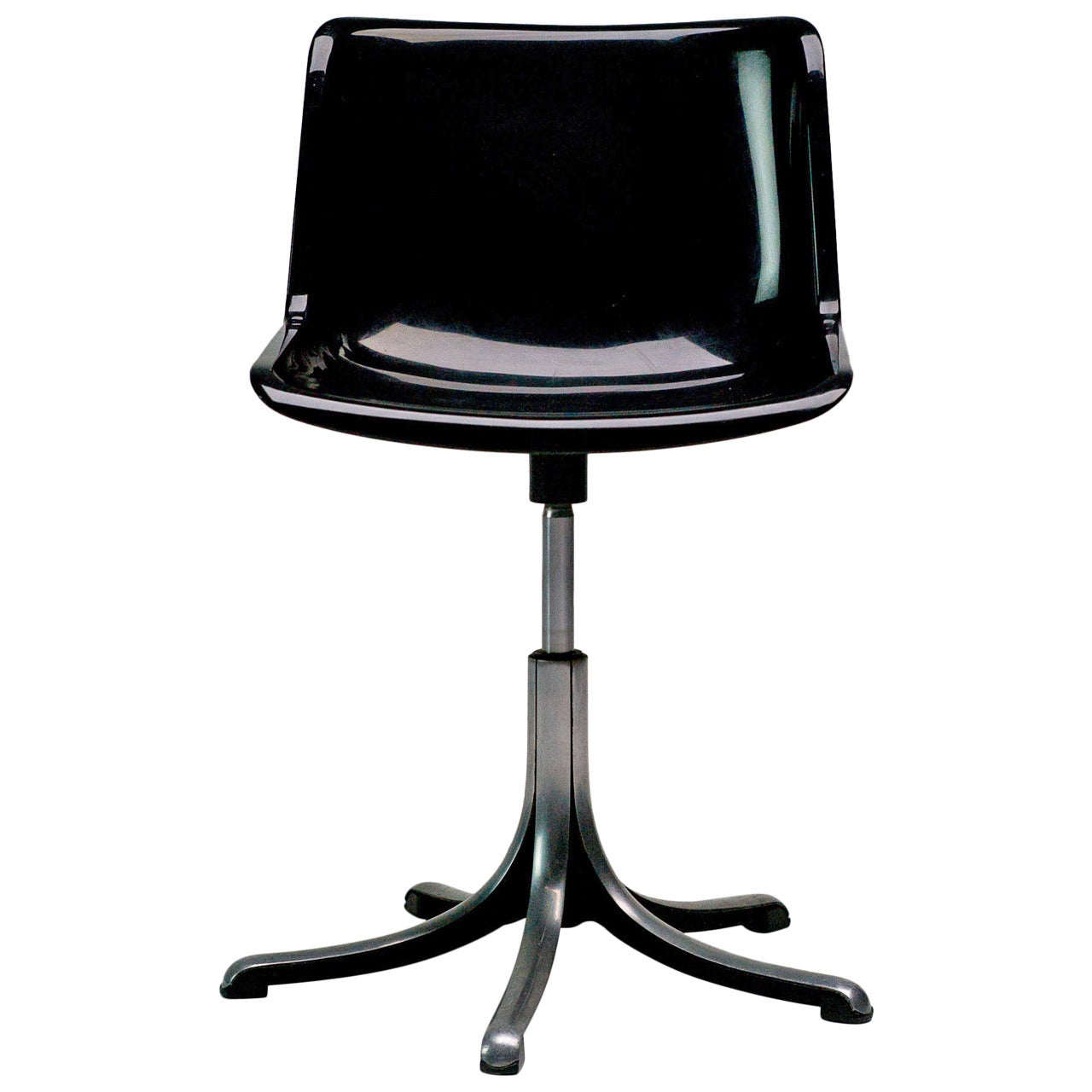Tecno Modus Desk Chair Designed by Osvaldo Borsani