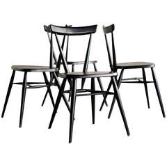 Retro 1950's Dining Chairs by Luigi Ercolani