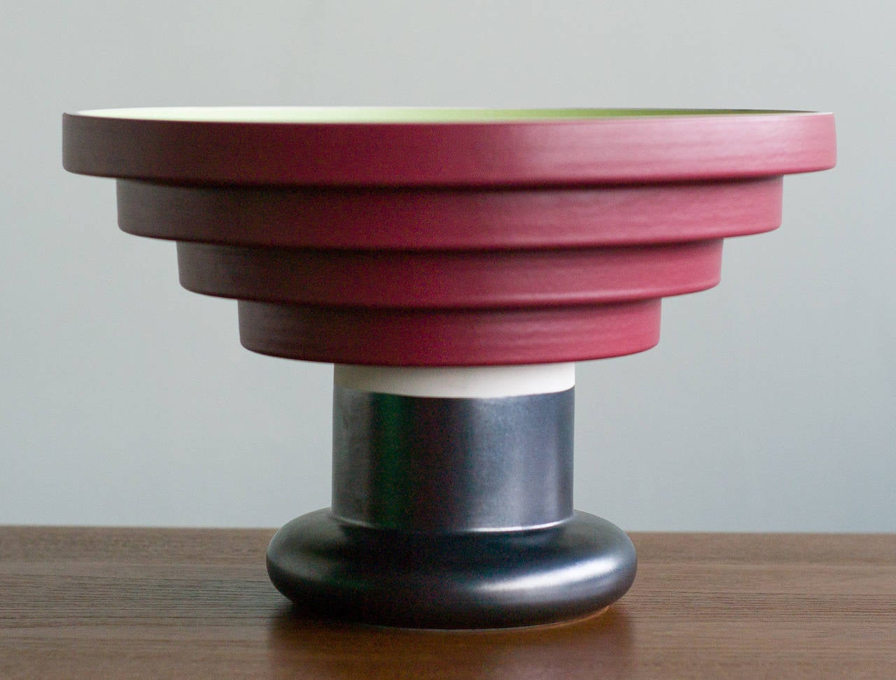 Late 20th Century Very Large Ceramic Bowl by Ettore Sottsass for Bitossi