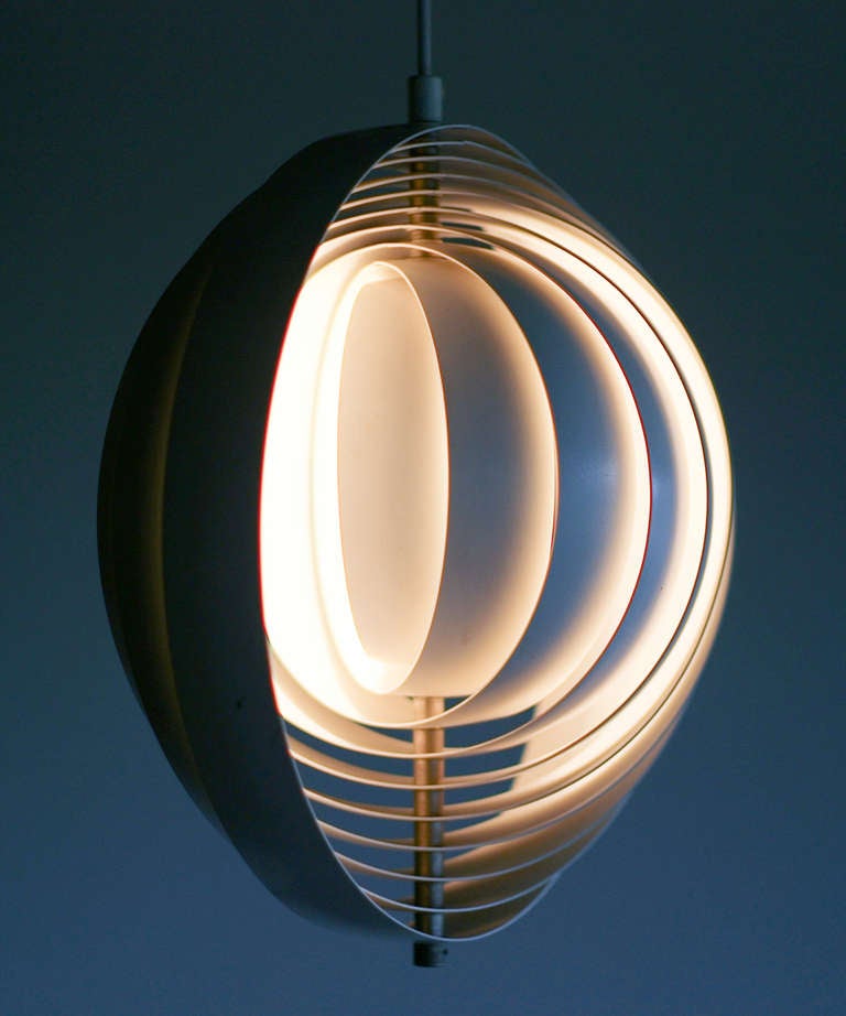 Original Moon Lamp designed by Verner Panton in 1960 at 1stDibs