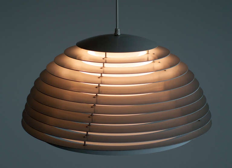 Danish Pendant lamp Hekla, designed in 1965 by Jon Olafsson for Fog & Morup, Denmark.