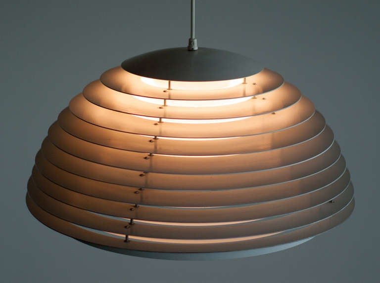 Mid-20th Century Pendant lamp Hekla, designed in 1965 by Jon Olafsson for Fog & Morup, Denmark.