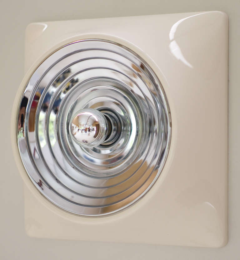Stilnovo Large 1960's Wall or Ceiling Lamp