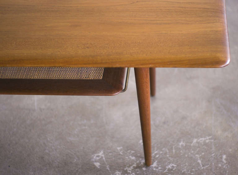 Peter Hvidt, Teak Coffee Table F516 for France & Son, Denmark In Excellent Condition In Dronten, NL