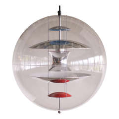 Verner Panton Globe Chandelier