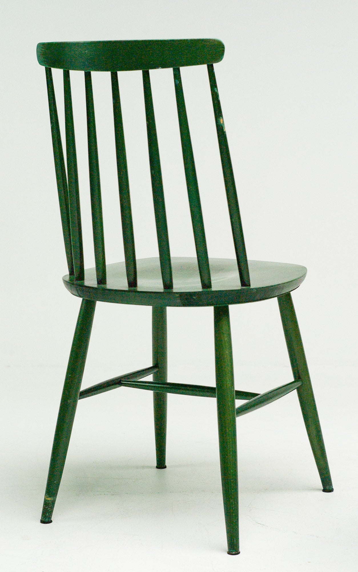 Pair of Green Tapiovaara Chairs For Sale at 1stdibs