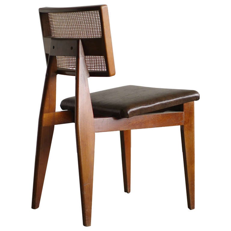 George Nelson Original Cane-Back Side Chair at 1stdibs
