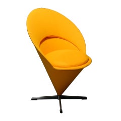 Vintage Verner Panton Cone chair for Plus Linje