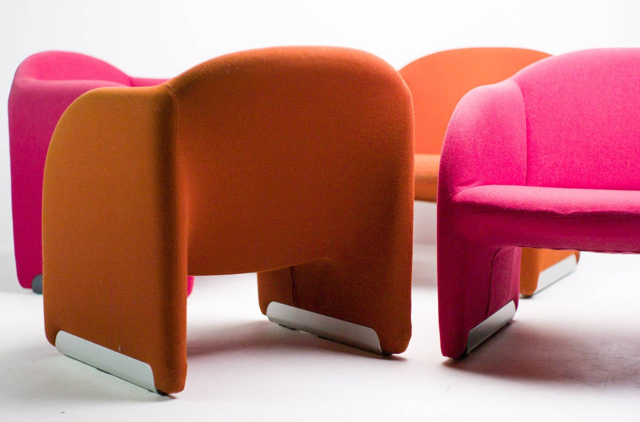Modern Ben Chairs Designed by Pierre Paulin for Artifort