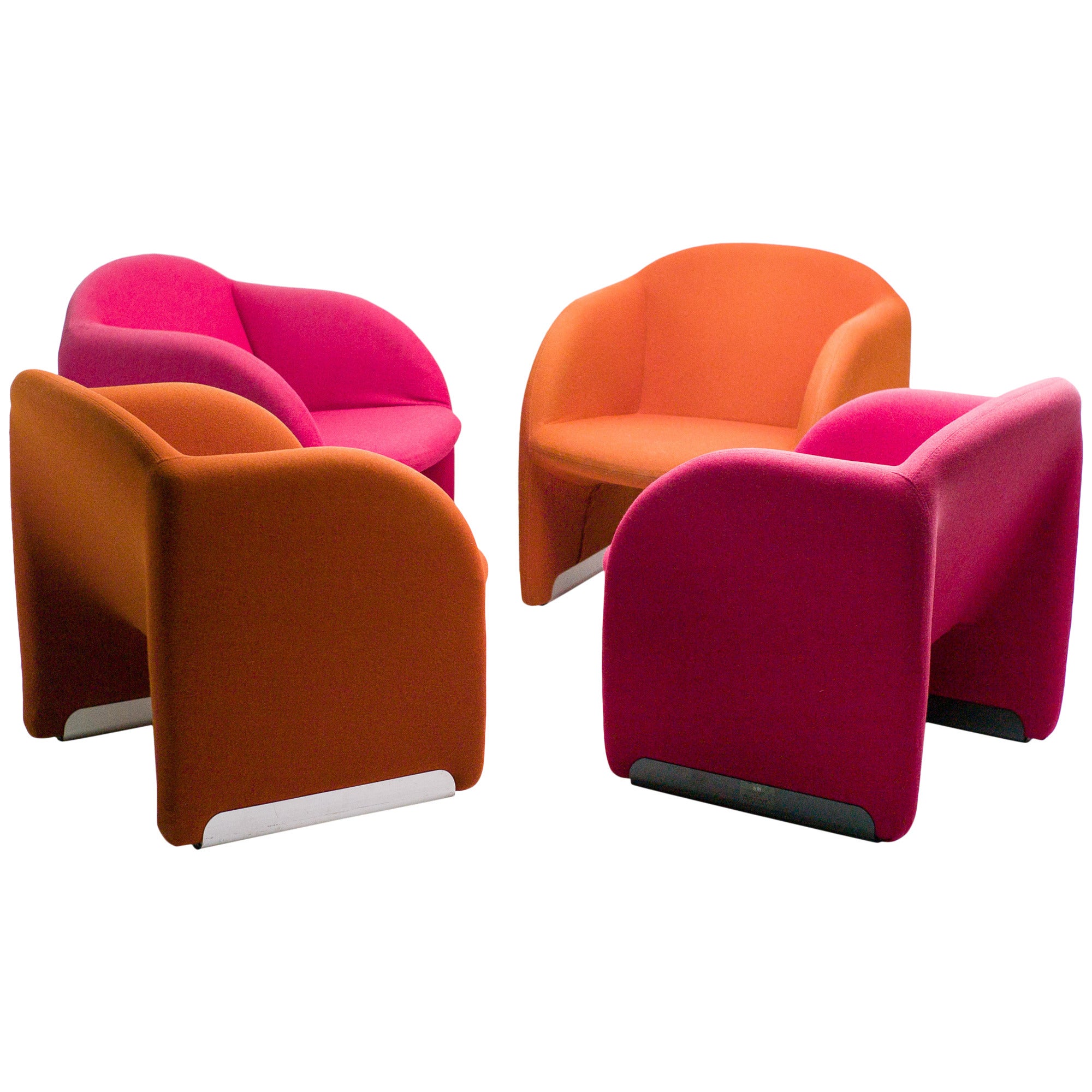 Ben Chairs Designed by Pierre Paulin for Artifort