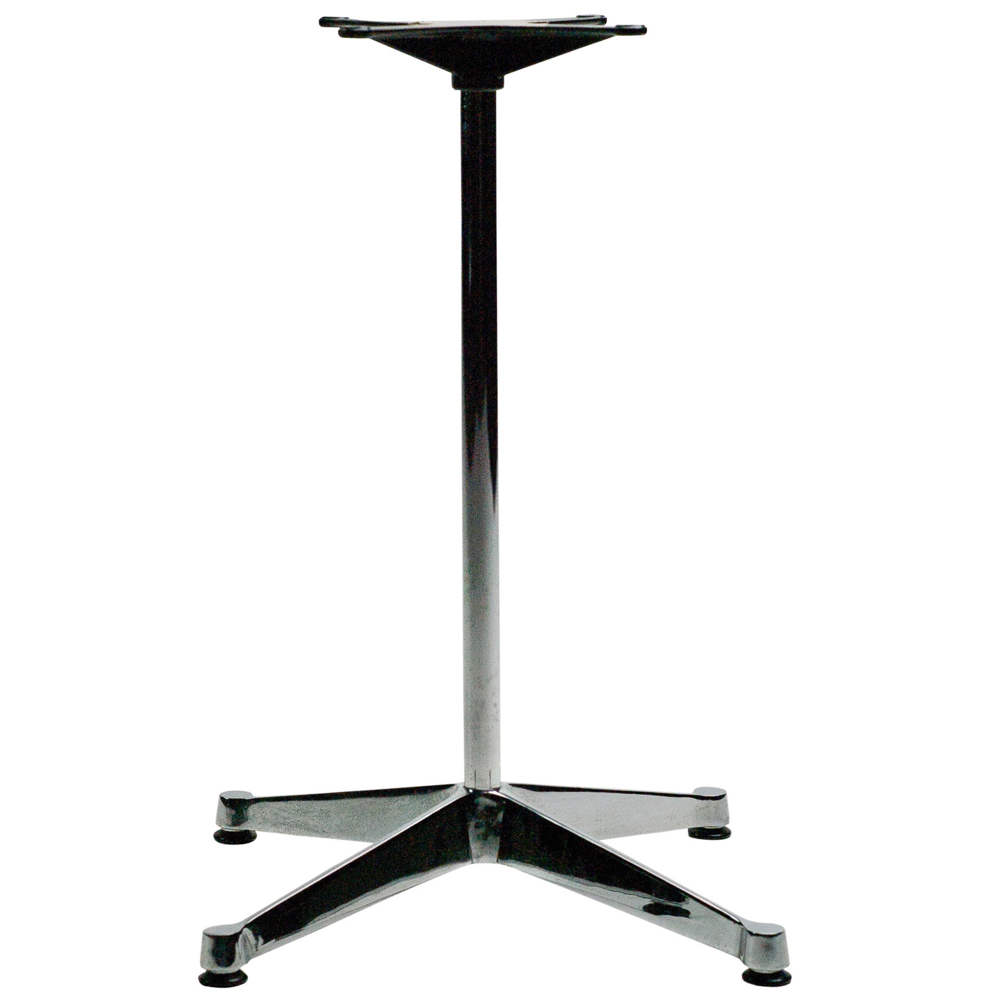 Charles & Ray Eames Contract Base Table Base in Chrome