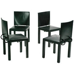 Set of Four Arcadia Chairs by Paolo Piva for B&B Italia