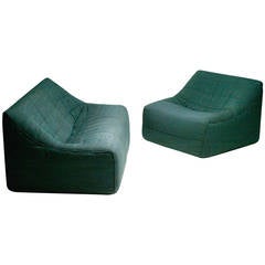Sofa and Chair by Michel Ducaroy for Ligne Roset