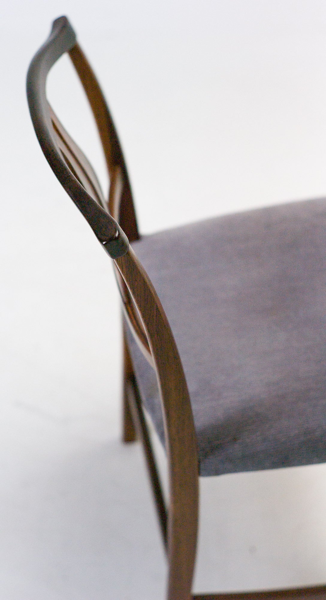 Mid-20th Century Set of Six Rosewood Vidar Dining Chairs by Carl Malmsten