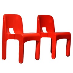 Joe Colombo 4867 chairs by Kartell