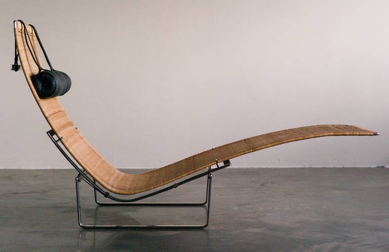 PK24 chaise longue by Poul Kjaerholm.
This example was manufactured by Fritz Hansen in the 1990's.
Great vintage condition.