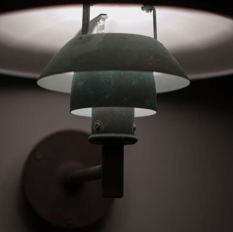 PH 4/3 wall lamps designed by Poul Henningsen for Louis Poulsen 3
