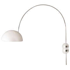 Unusual Model no. 1159 Coupe wall Lamp by Joe Colombo for O-Luce