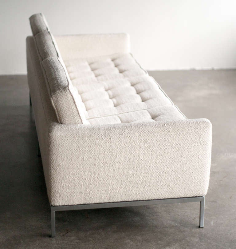 Mid-Century Modern Classic Florence Knoll 3-seater sofa