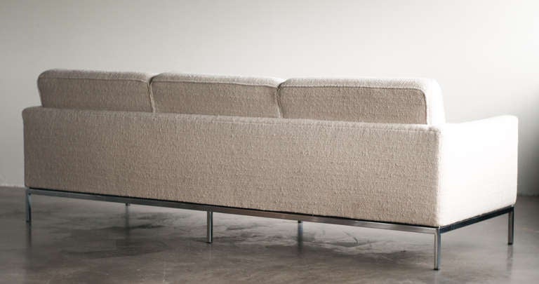 Mid-20th Century Classic Florence Knoll 3-seater sofa