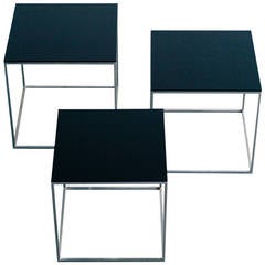 Poul Kjaerholm Set of Three Nesting Tables