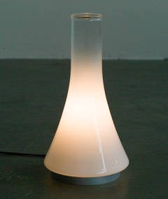 Angelo Mangiarotti Murano Glass Table Lamp