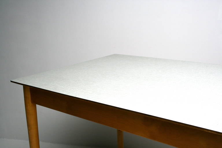 1950s Dutch Kitchen Table, Ash with Formica Top 2