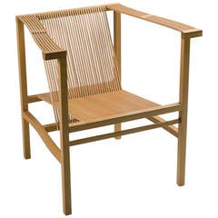 Used Ruud-Jan Kokke slatted Low Arm Chair