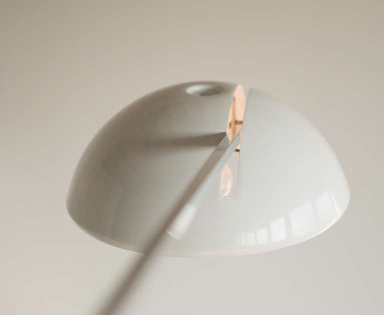 Large 1960's Reggiani Adjustable Floor Lamp In Good Condition In Dronten, NL