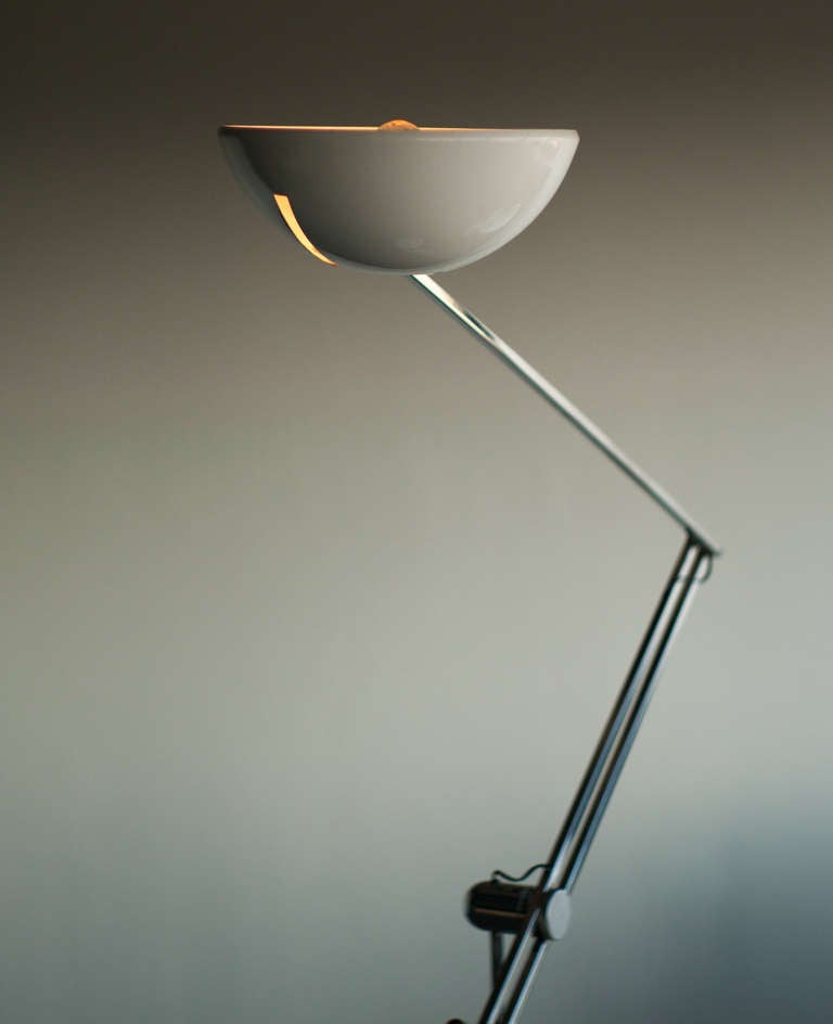 Large 1960's Reggiani Adjustable Floor Lamp 3