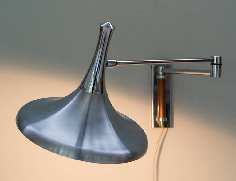 Philips Swing Arm Wall Lamp by Louis Kalff 3