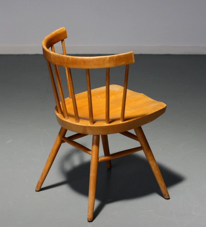 American Straight Chair by George Nakashima for Knoll International