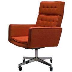 Fauteuil de direction Knoll Cafiero du début des années 1960