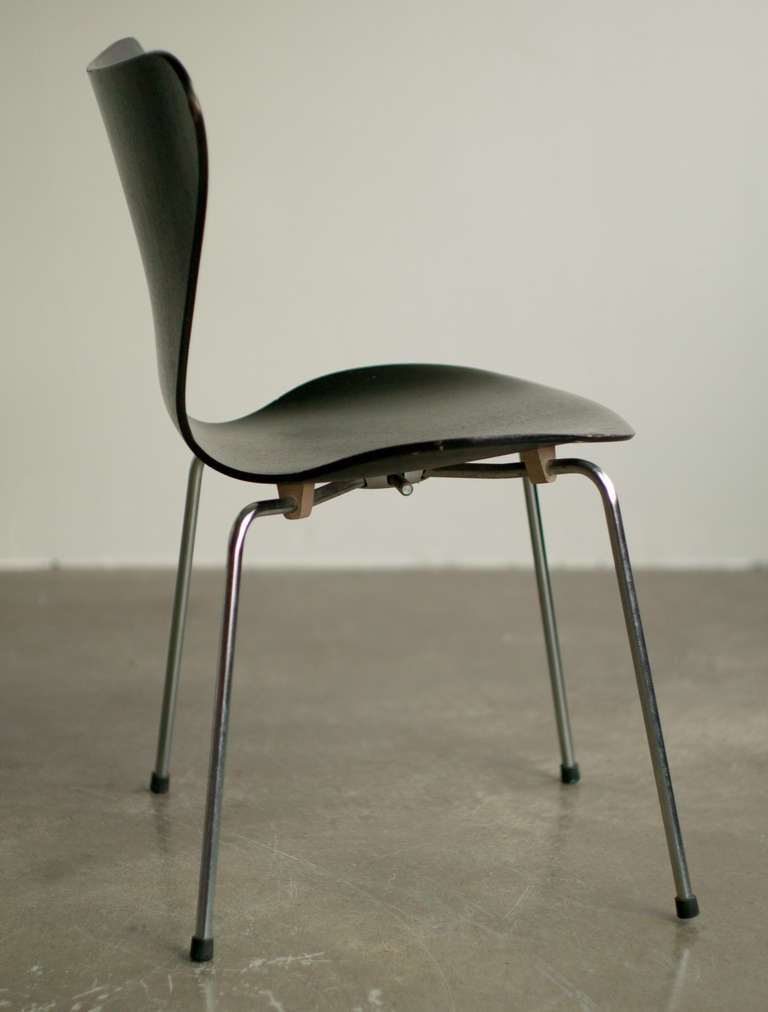 20 early Seven Series chairs, model 3107,  Arne Jacobsen For Fritz Hansen 3